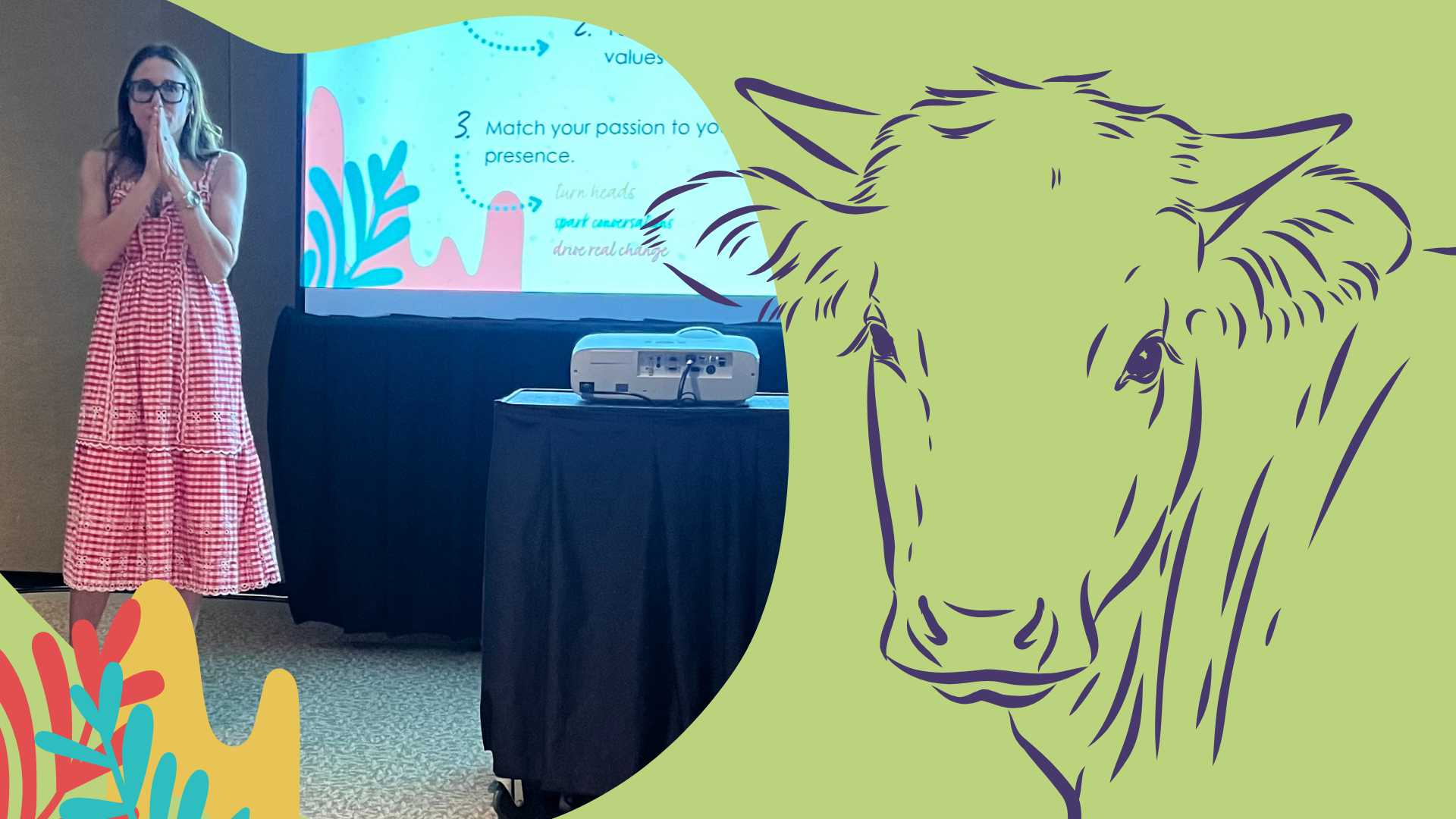 Kim Bode presents at the Michigan Celebrates Small Business Summit