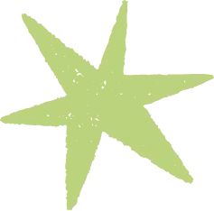 A green star