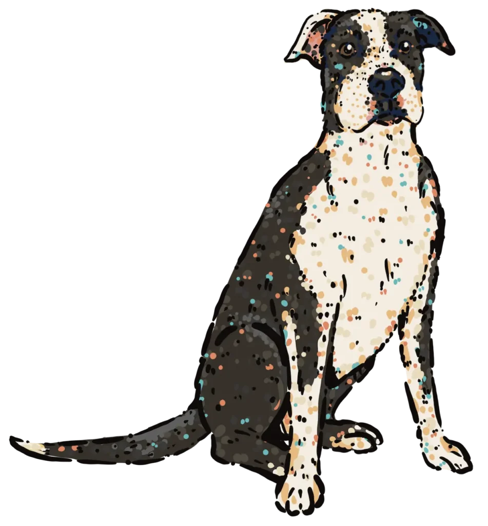 Kim Bode's dog, Lucky