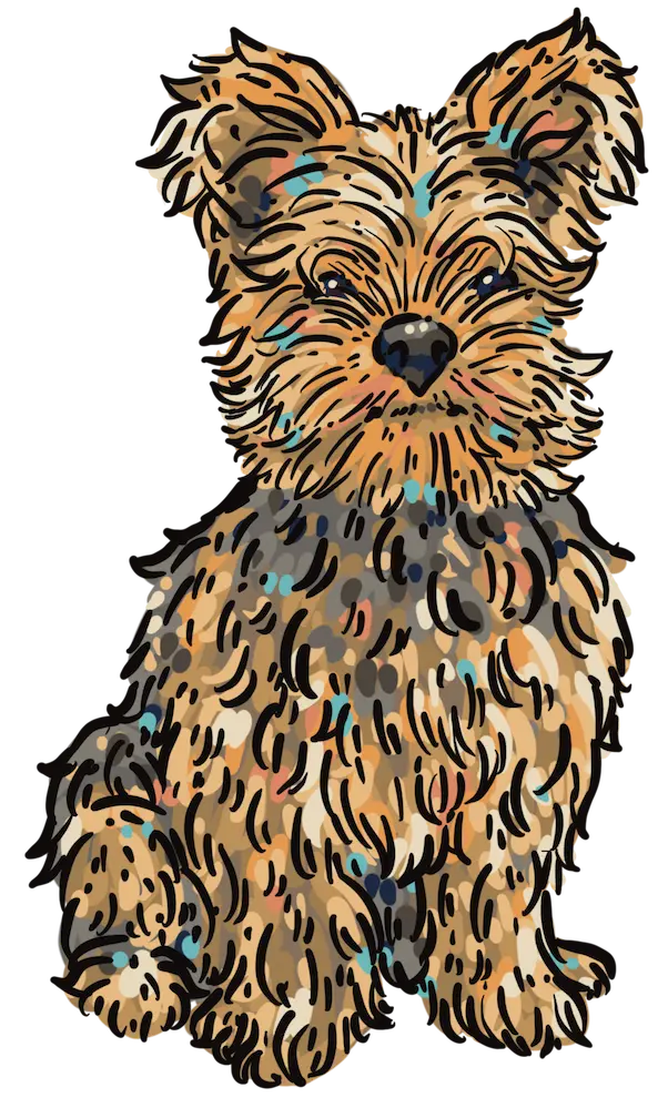 Kim Bode's dog, River