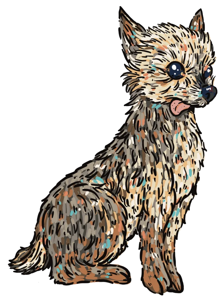 Kim Bode's dog, Scrappy