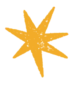 A yellow star