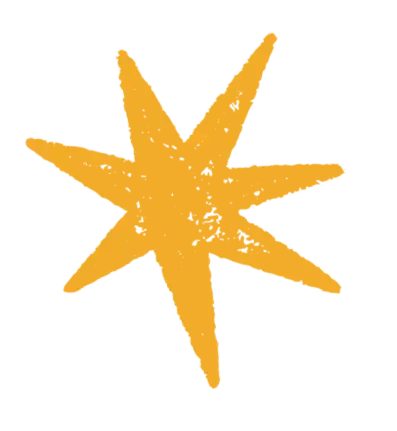 A yellow star