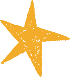A yellow star