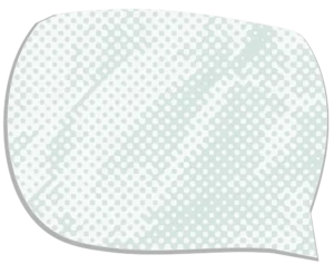 A speech bubble